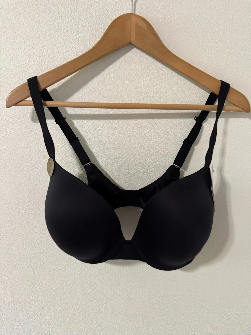 Wacoal Sub Sensuality Plunge Bra Black Convertible Underwire 853272 NWT-34DDD